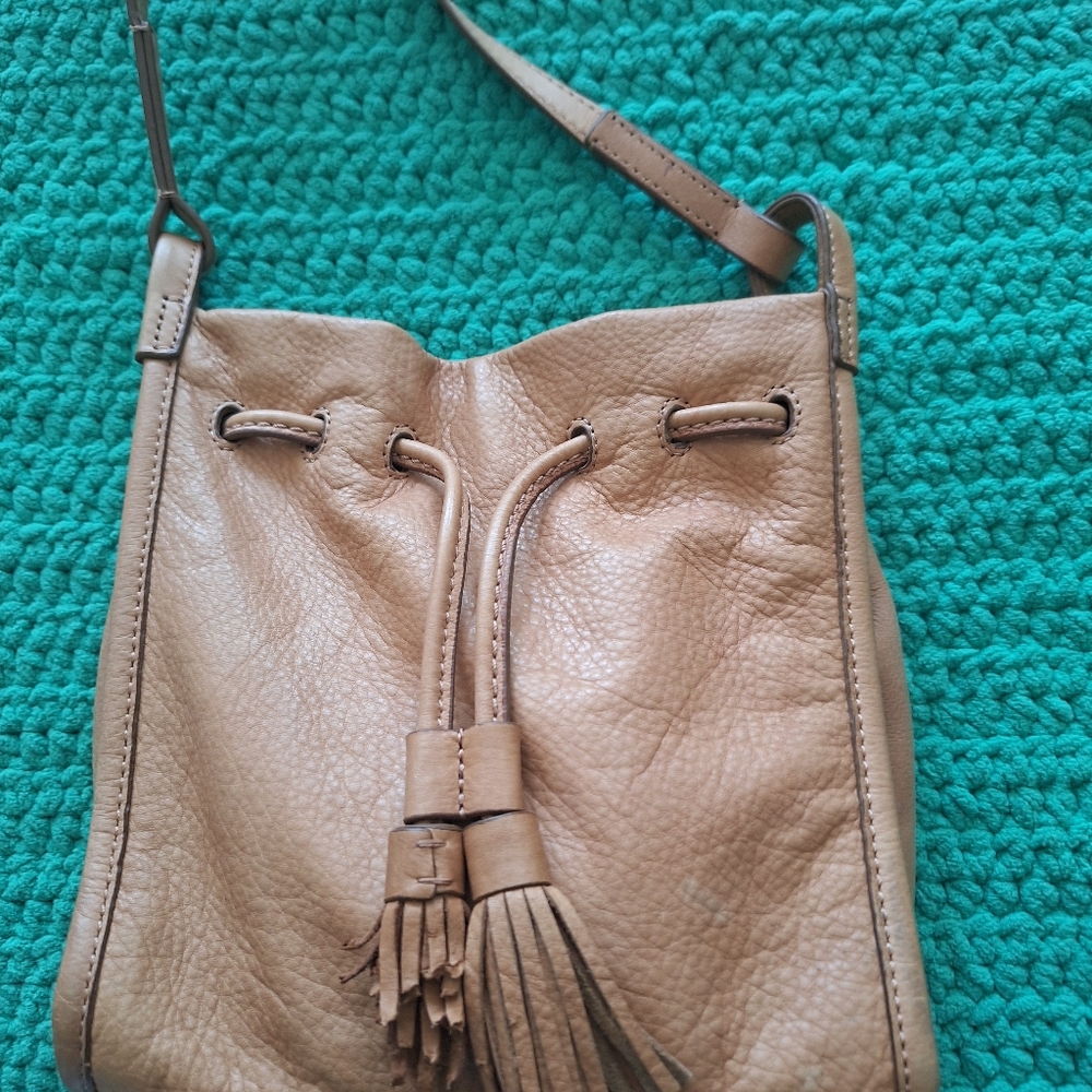 Brown Leather Shoulder Bag